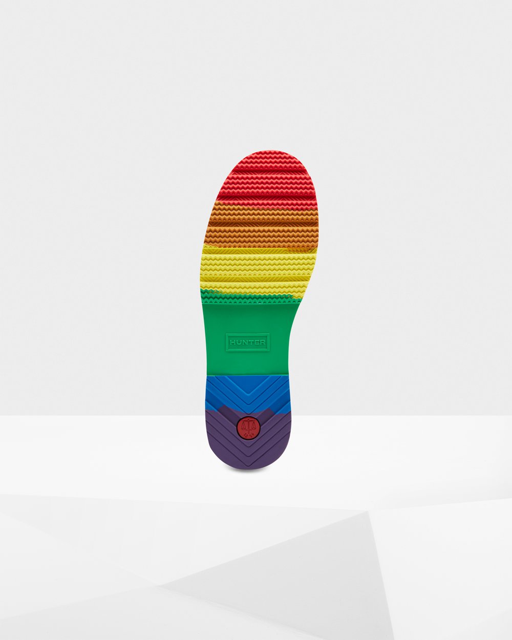 Hunter Play Çizme Bayan Beyaz - Original Pride Flatform Rain - Türkiye CY1648795